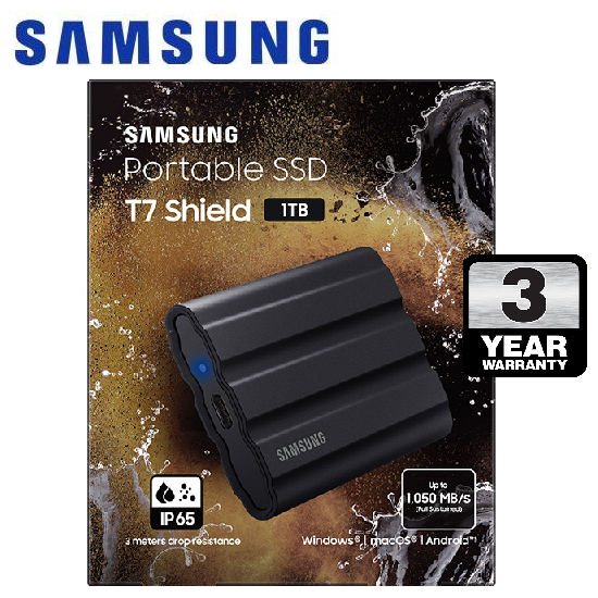 Samsung T7 Shield Portable SSD 1TB