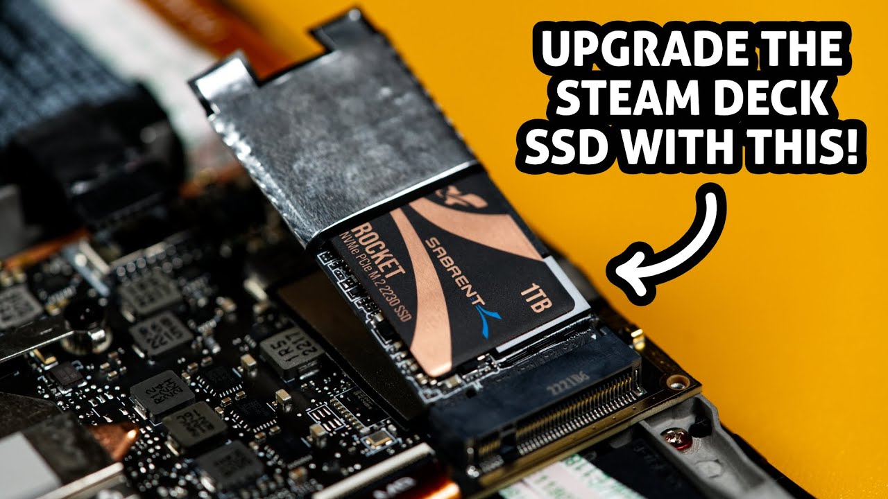 Steam Deck 2230 NVMe SSD 1TB Upgrade