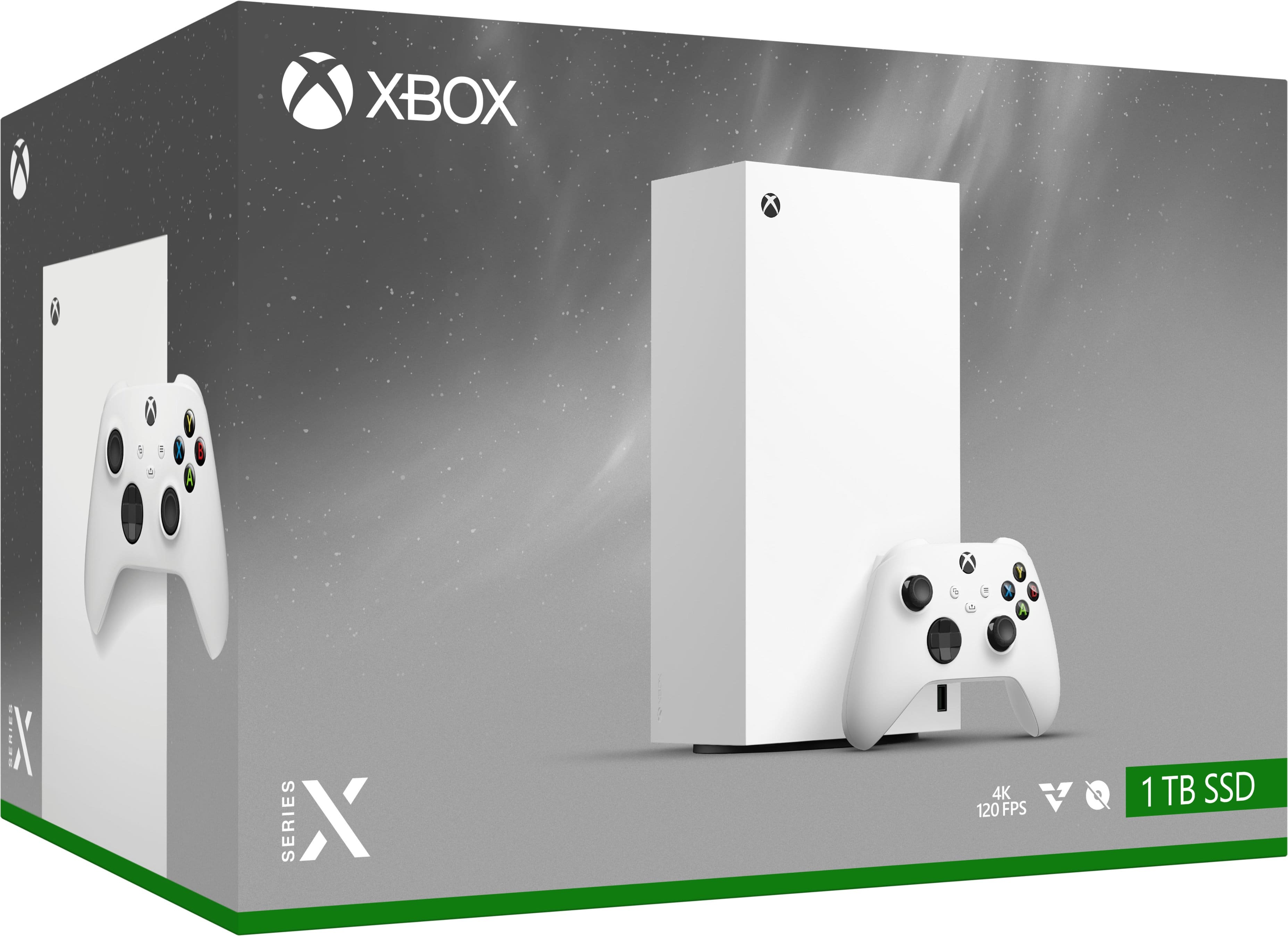 Xbox Series X|s White/black Controller