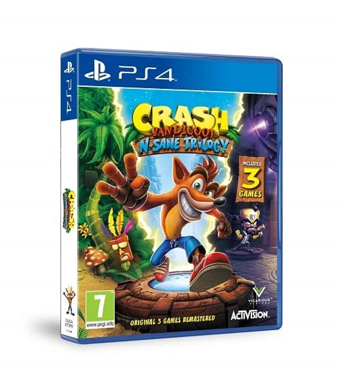 Crash Bandicoot Trilogy - PS4 Disk