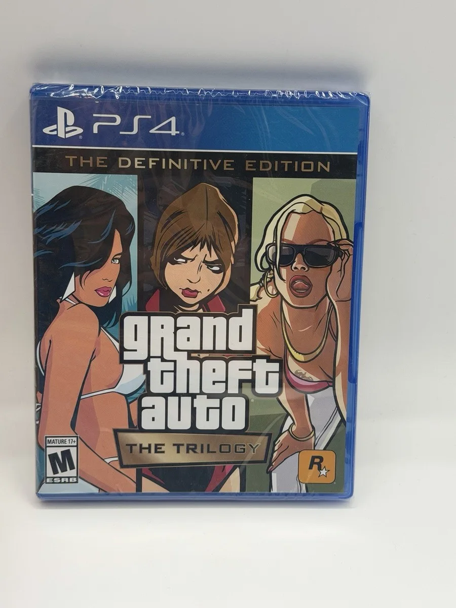 GTA Trilogy - PS4 Disk