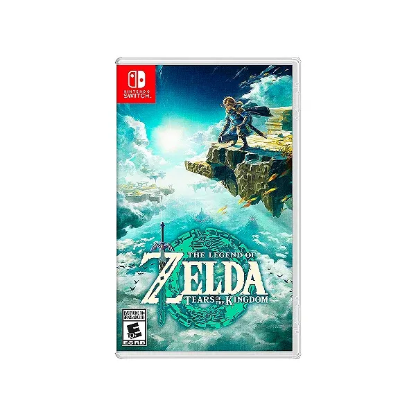 Legend of Zelda Tears of Kingdom - Nintendo Switch Disk
