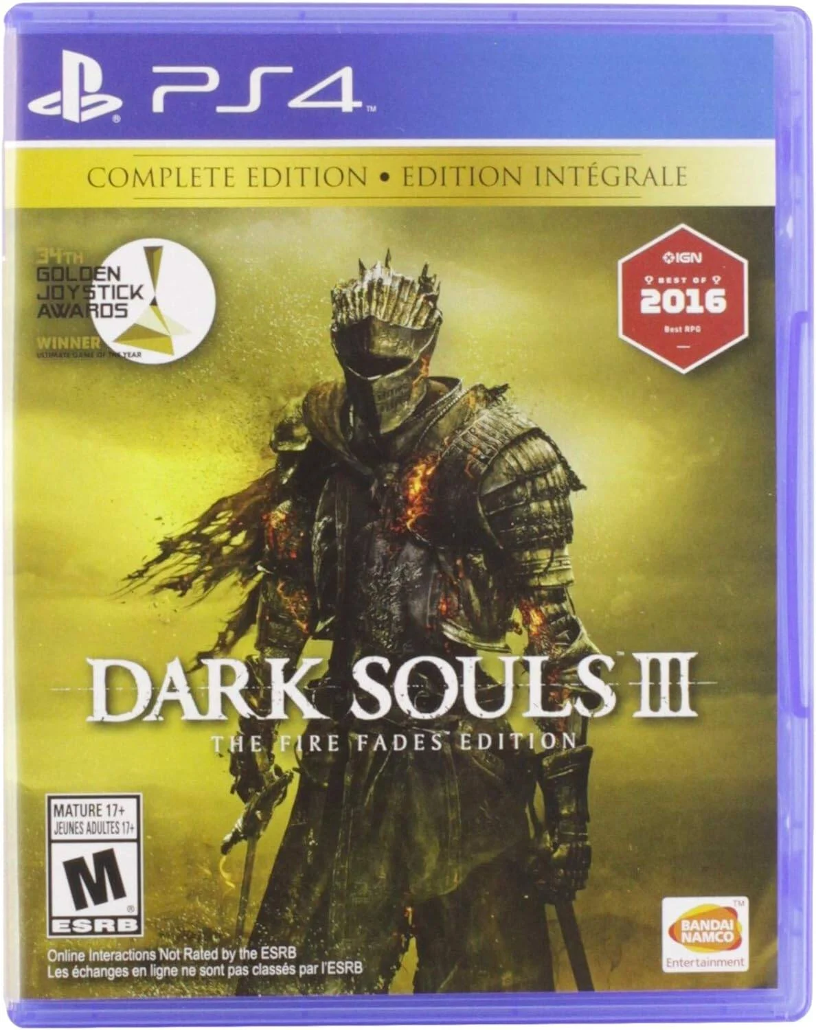 Dark Souls III: Fire Fades Edition - PS4 Disk