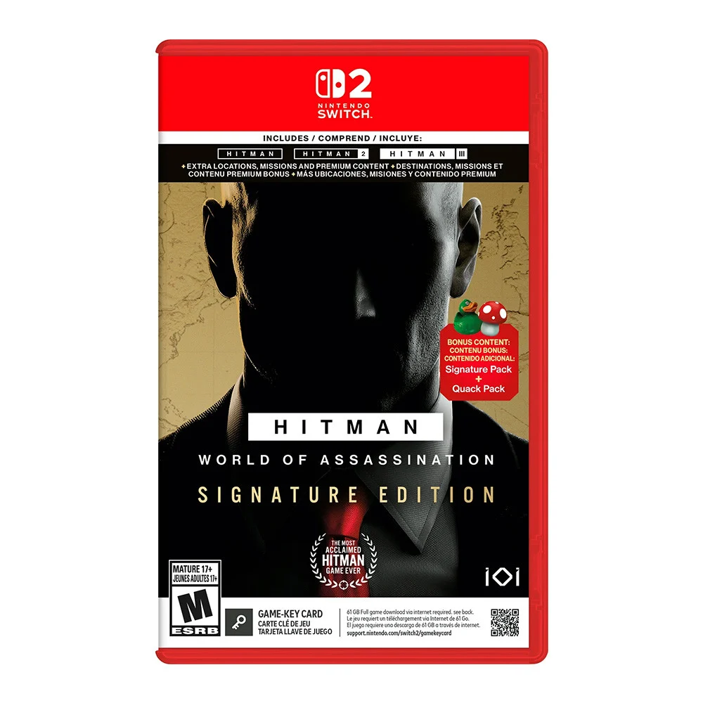 HITMAN World of Assassination - Nintendo Switch 2 Game-Key Card