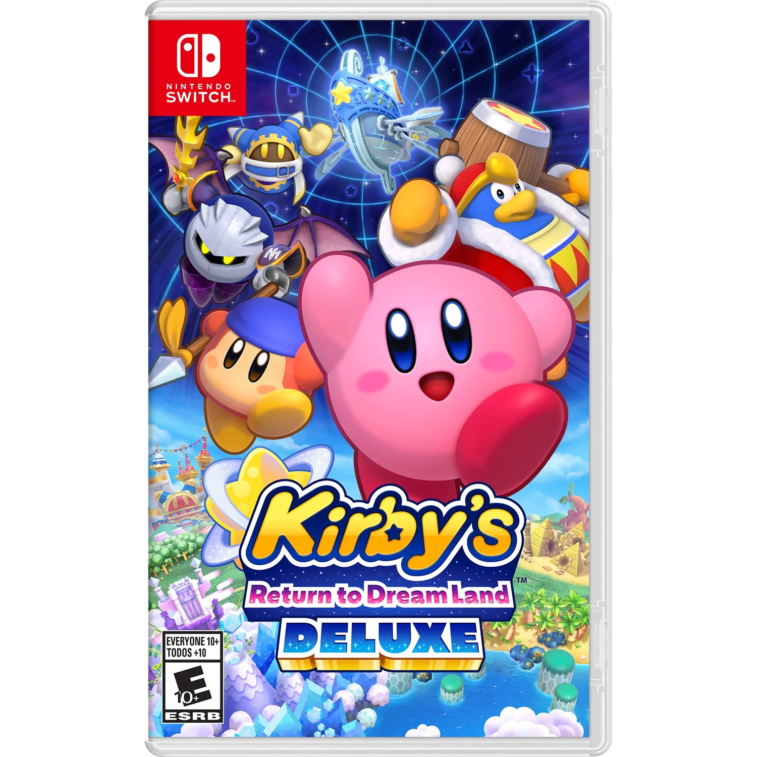 Kirby's Return To Dreamland Deluxe - Nintendo Switch Disk