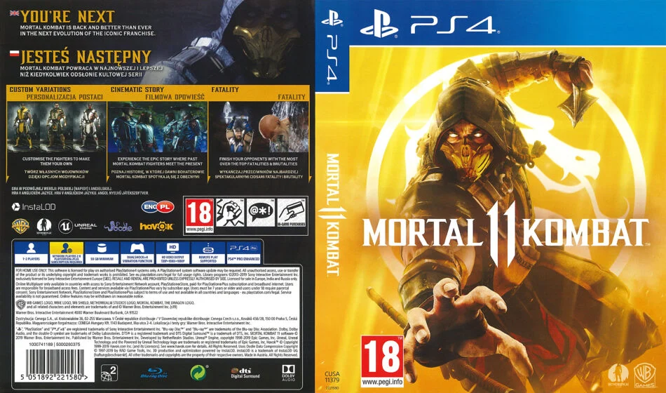 MK 11 - PS4 Disk