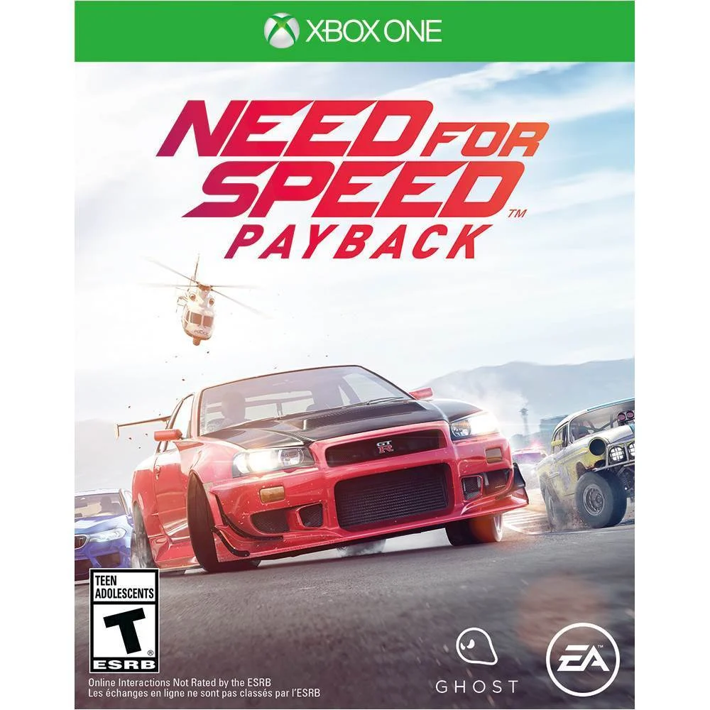 NFS Payback - Xbox Disk