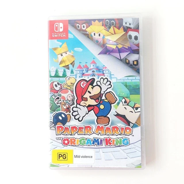 Paper Mario: The Origami King - Nintendo Switch Disk