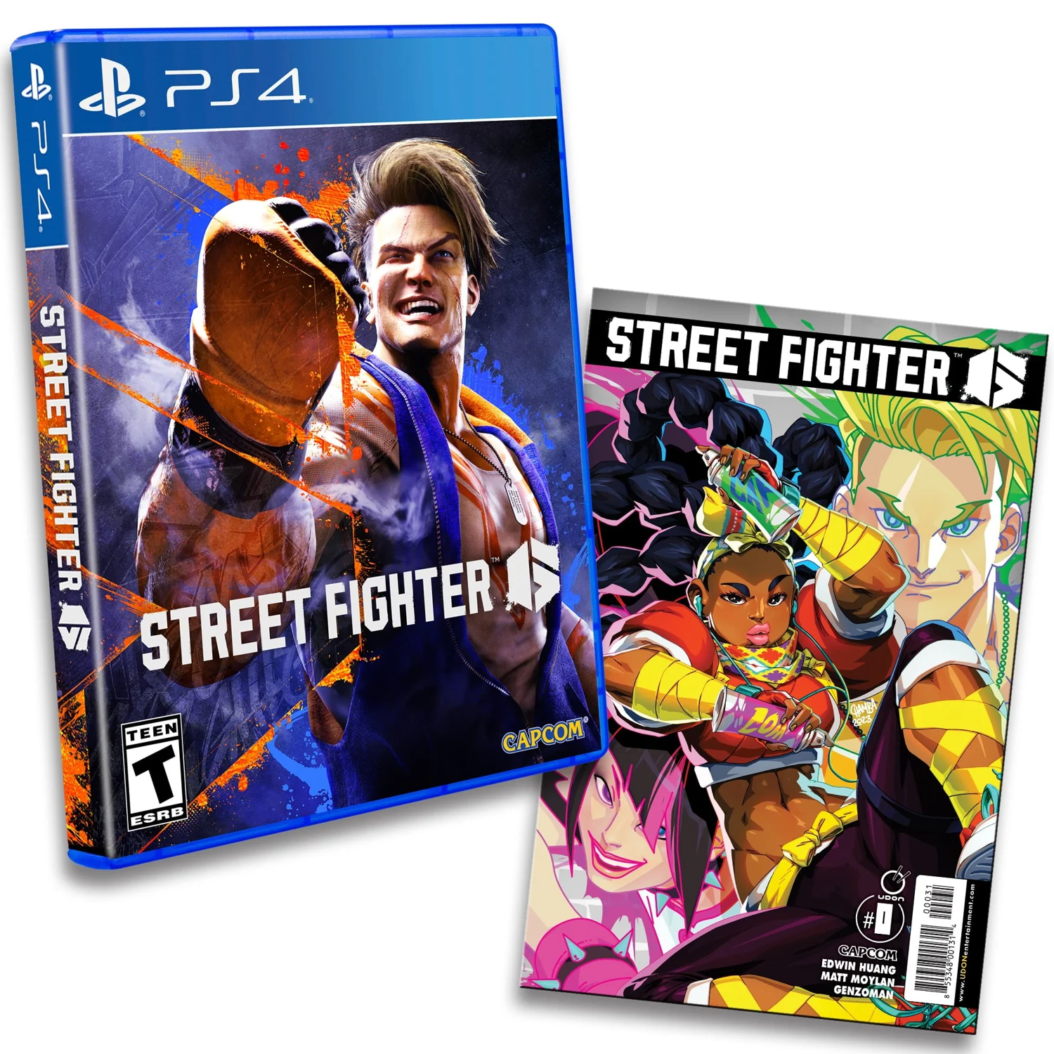 Street Fighter 6 - PS4 Disk