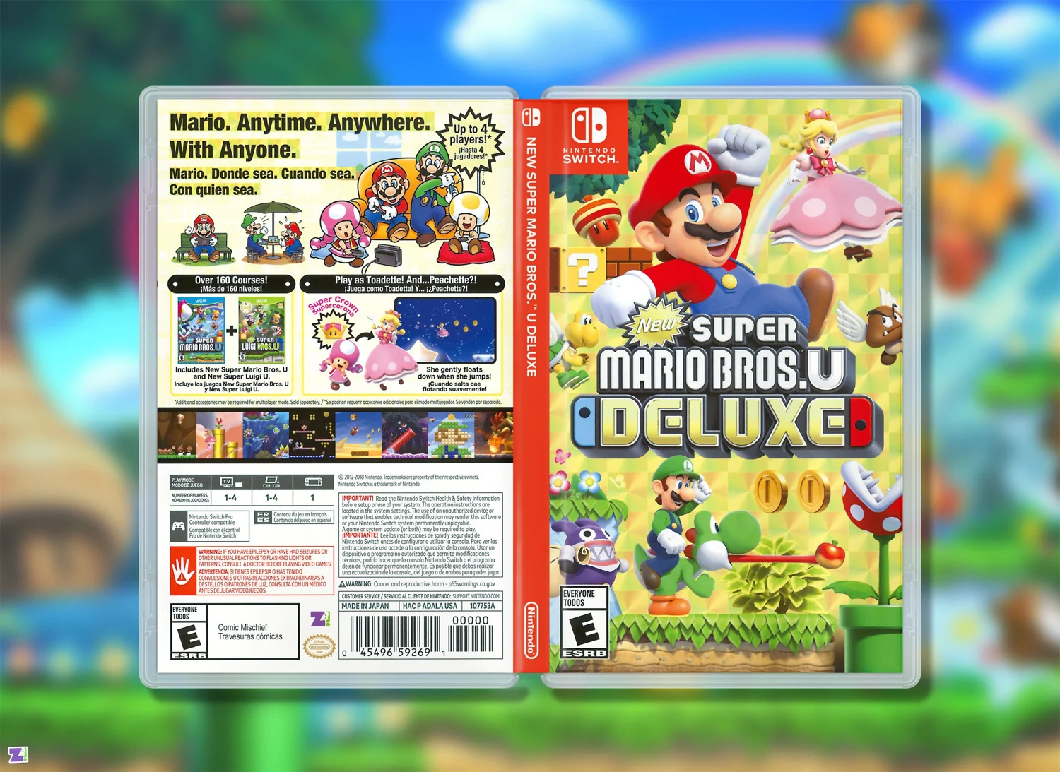 Super Mario Bros Deluxe - Nintendo Switch Disk
