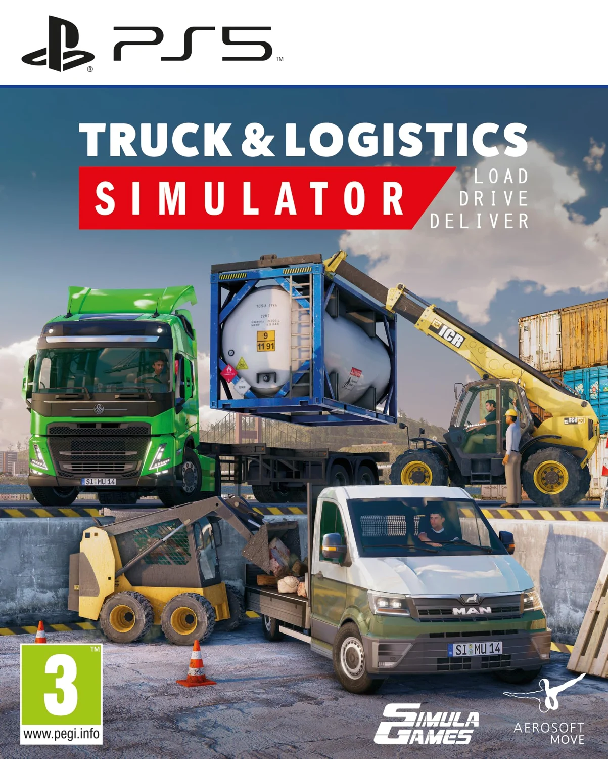 Truck & Logistics Simulator - PS5 Disk