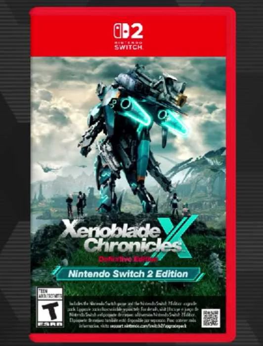 Xenoblade Chronicles X: Definitive Edition - Nintendo Switch 2 Disk